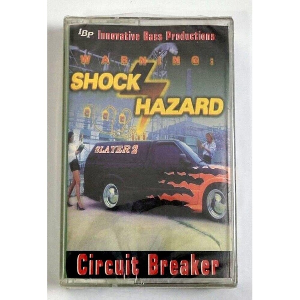 CIRCUIT BREAKER - WARNING: SHOCK HAZARD (1996) - HIP HOP CASSETTE -‎ SEALED!